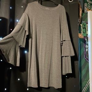 Soft layered sleeve dress NWOT